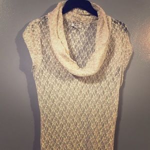 Cache knit top